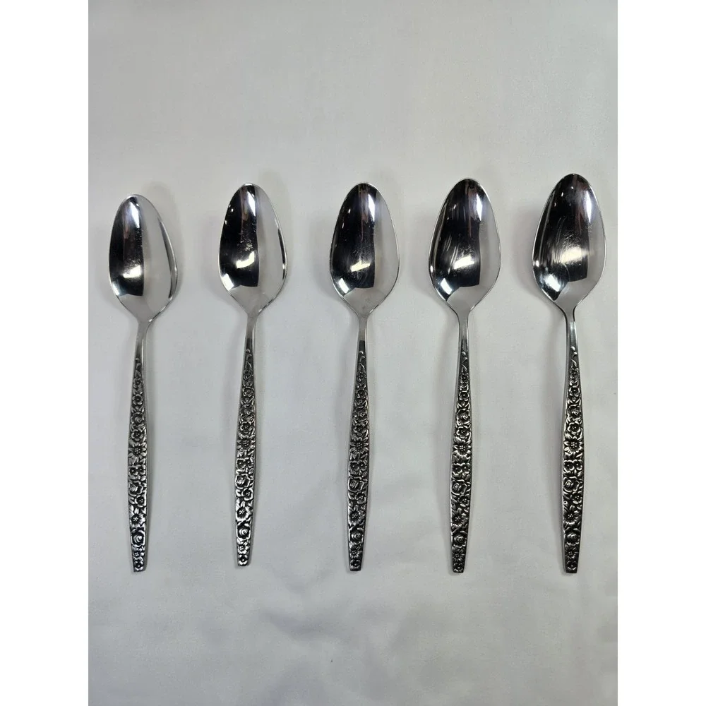 1847 Rogers Bros Flair 1956 Silverplate  Tablespoons Lot of 5 International